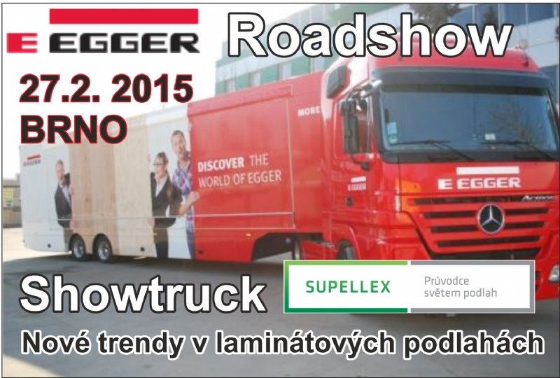 Egger Roadshow - Nové trendy v laminátových podlahách 2015