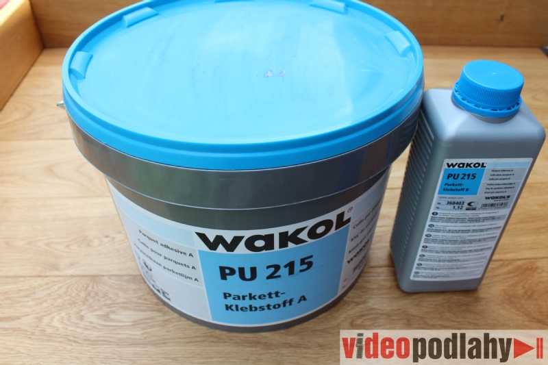 Lepidlo na dřevěné podlahy Wakol PU 215 - polyuretanové lepidlo dvousložkové